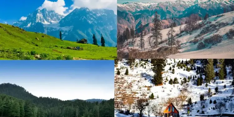 Snowy mountains, green valleys and spectacular views, you will get the feel of Switzerland at these places in India, definitely visit once.