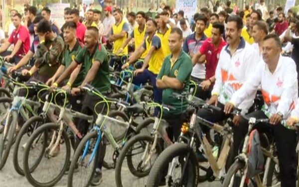 Special edition of 'Sunday on Cycle' organized on completion of one year of 'Operation Sindoor'