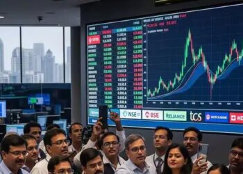 Stock market rose for the third consecutive day, Sensex rose by 367 points and Nifty by 128 points, investors' wealth increased by Rs 80828 crore.