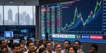 Stock market rose for the third consecutive day, Sensex rose by 367 points and Nifty by 128 points, investors' wealth increased by Rs 80828 crore.