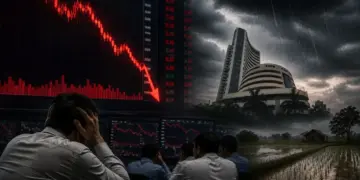 Sudden huge fall in the market! What happened after 3 o'clock that there was chaos? ₹5 Lakh Crore Swaha in 30 Minutes
