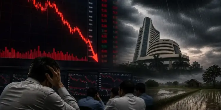 Sudden huge fall in the market! What happened after 3 o'clock that there was chaos? ₹5 Lakh Crore Swaha in 30 Minutes