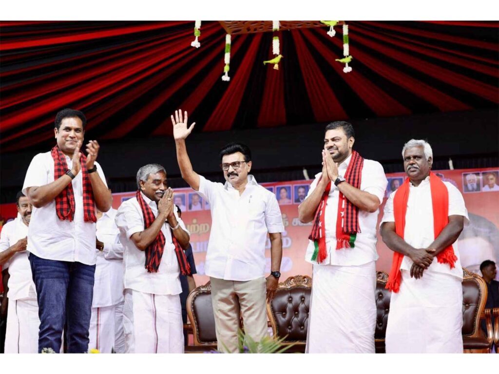 Survey: DMK government may return to Tamil Nadu, expected to get 180+ seats, opposition far behind