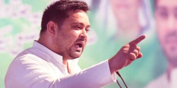 Tejashwi Yadav|Bihar Crime News|Patna Blackout| Bihar Mock Drill | Bihar News: Tejashwi Yadav raised questions on the murder of a businessman during 'blackout' in Patna. News Track in Hindi