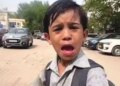 The anger of the child going to school in 42 degrees went viral on social media, he said - 'If I become PM then...'