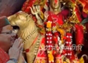 The court of Maa Purnagiri is decorated on the high peaks of Devbhoomi, all troubles go away just by darshan.