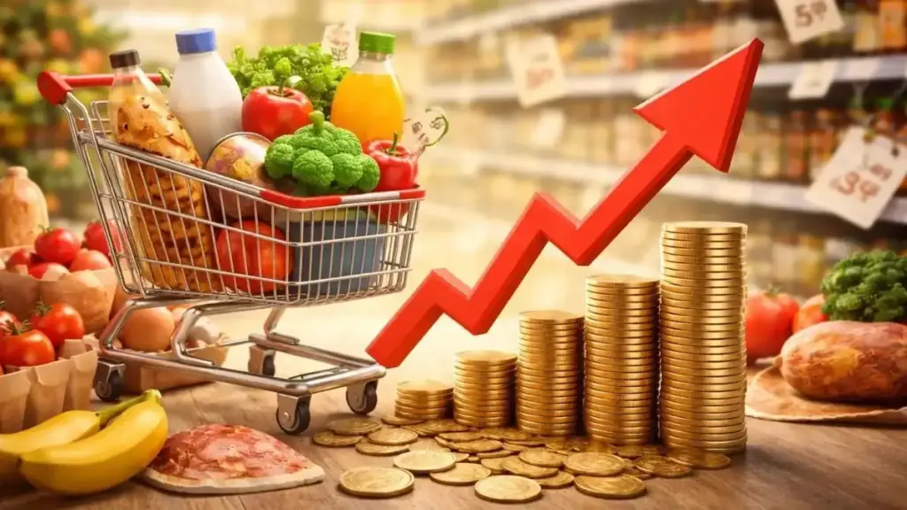 The pace of inflation increased again, retail inflation reached 3.48% in April, know in the footage, food items increased people's concern