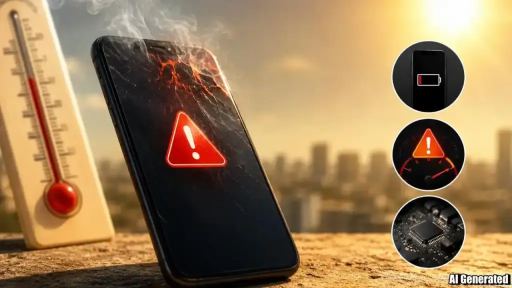There is a danger of smartphone exploding in the scorching heat of 45°C, immediately adopt these important safety tips