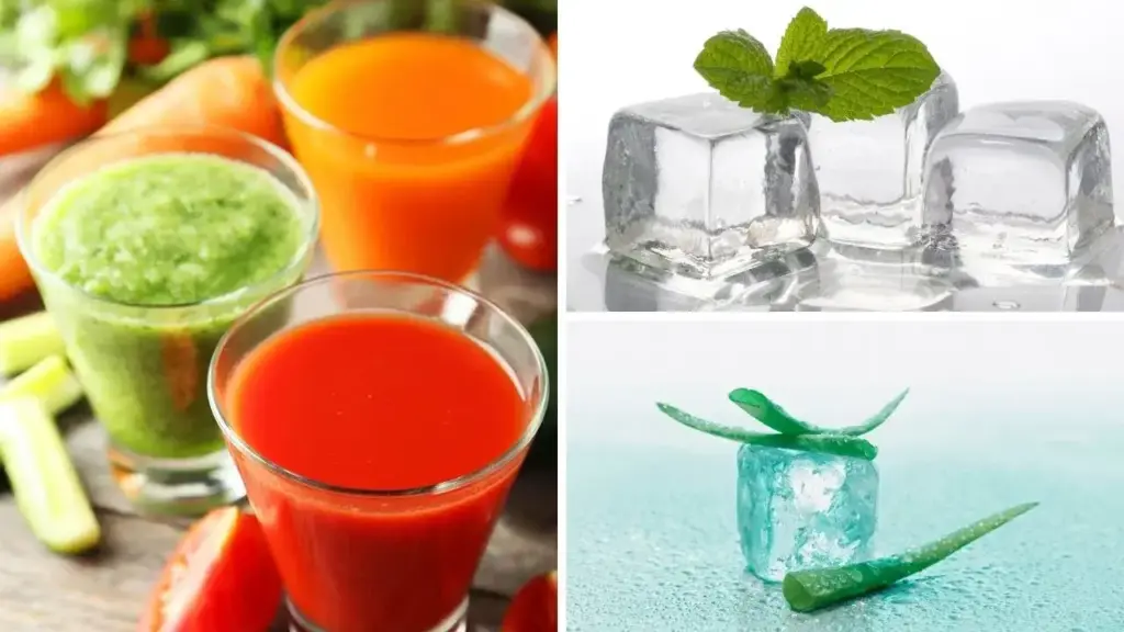 These 5 ice cubes will give coolness and glow to the skin in summer, the face will look blooming like a rose.