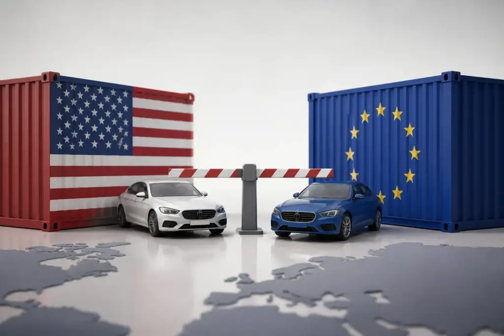 Trump's tariff bomb! European car industry shocked by 25% tax, broke big trade deal