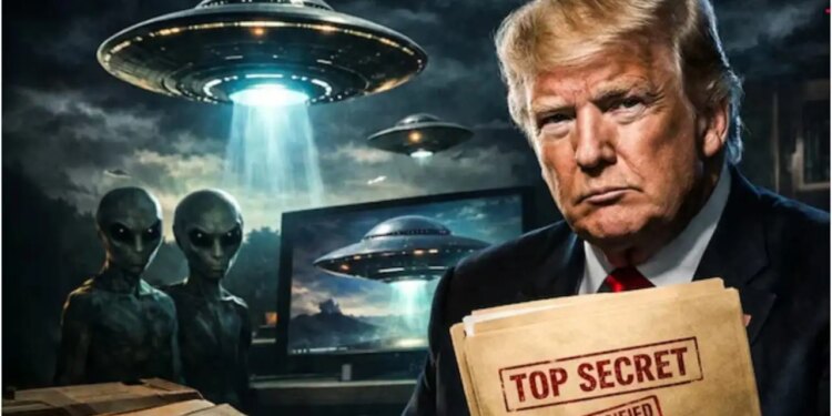 UFO Files Release: Trump administration released new documents, American officials panicked due to strange object seen in the sky