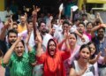 Uproar during NEET UG exam in Palamu, candidates angry over delay in question paper