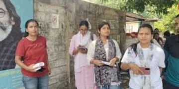 Uproar in B.Ed-M.Ed joint entrance examination, demonstration of candidates deprived of admission at Graduate College Center
