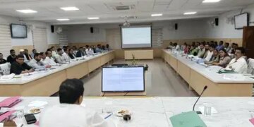 Uttarakhand: Review of central schemes in Chamoli, MP Anil Baluni gave instructions to accelerate development works.