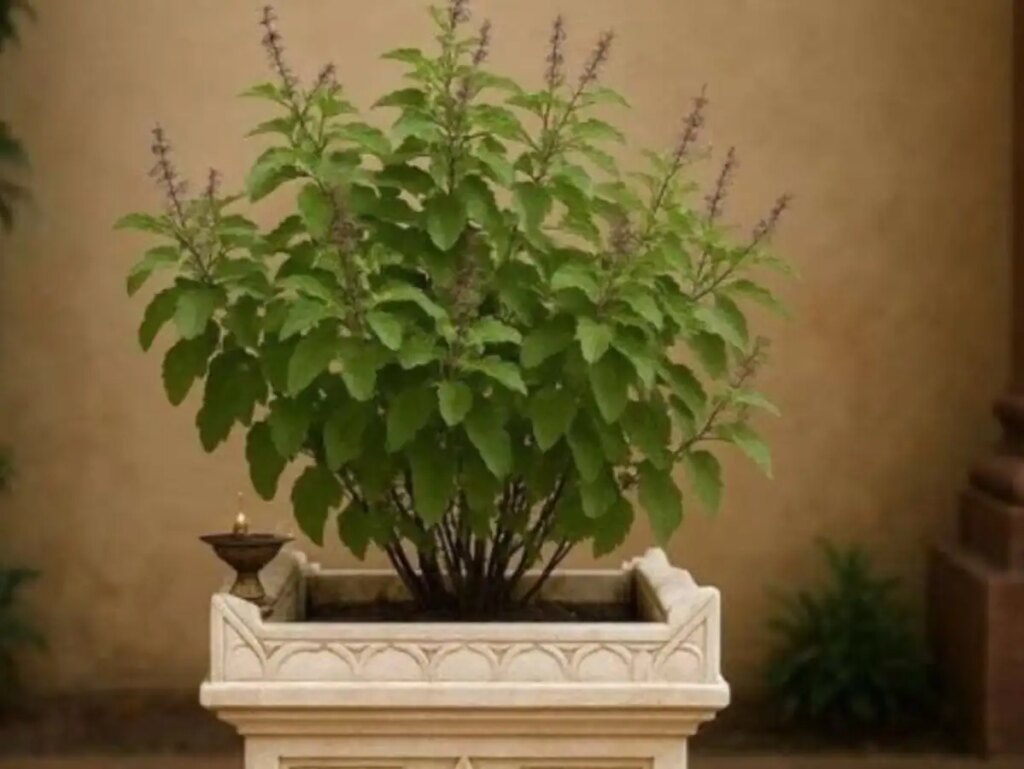 Vastu Tips: Tulsi growing on its own in the house gives very auspicious signs, know what Vastu and astrology say