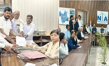 Villagers protested against the proposed boring in the school premises in village Sodawas, expressed concern over falling groundwater level.