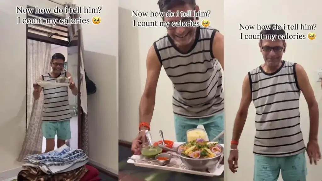 Viral: Dad returned a smile to the face of his son who was stressed over diet, the video won his heart.