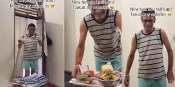 Viral: Dad returned a smile to the face of his son who was stressed over diet, the video won his heart.