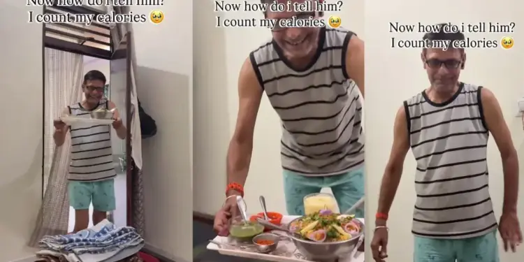 Viral: Dad returned a smile to the face of his son who was stressed over diet, the video won his heart.