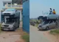 Viral: Internet was surprised to see the indigenous jugaad of double decker car, people said - this is amazing