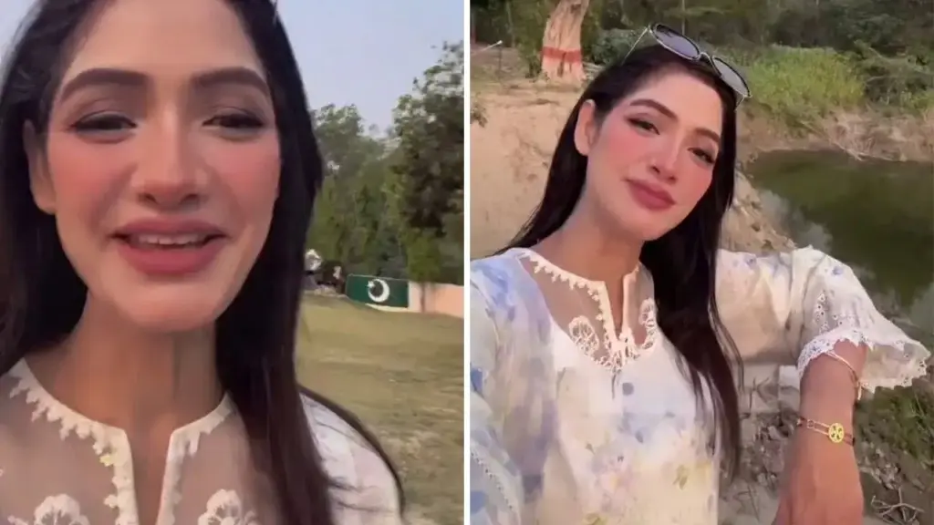 Viral: Pakistani influencer claimed to enter India by crossing the rope, people are making fun of him on social media after watching the video.