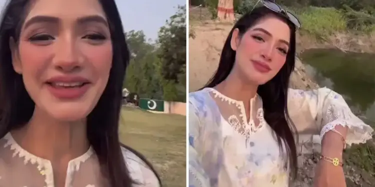 Viral: Pakistani influencer claimed to enter India by crossing the rope, people are making fun of him on social media after watching the video.