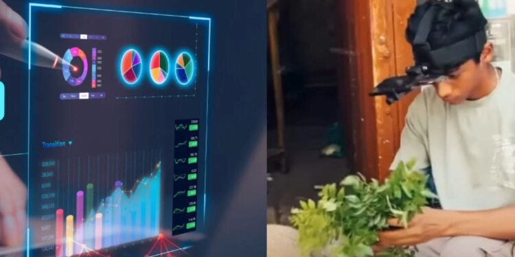 Viral video of Bengaluru: Vegetable seller doing AI data collection work