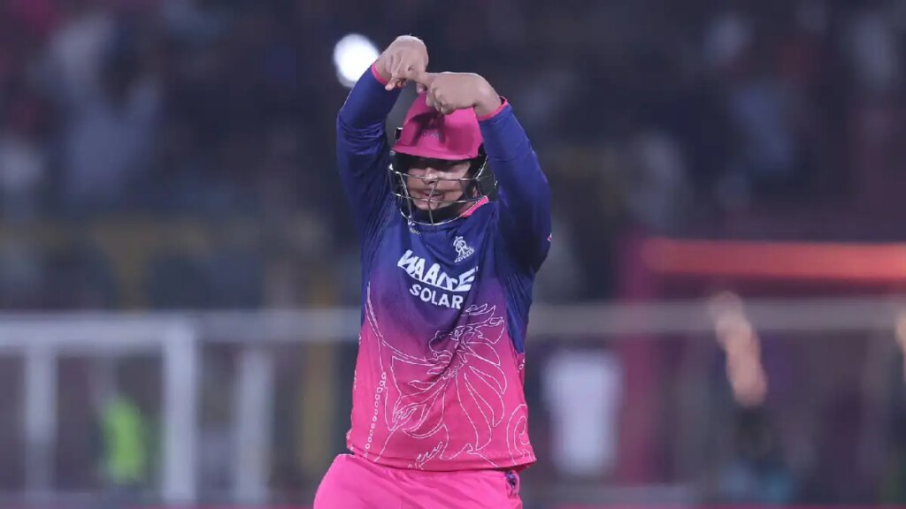 Why did Vaibhav Suryavanshi show “A” sign? The cricketer himself told its meaning
