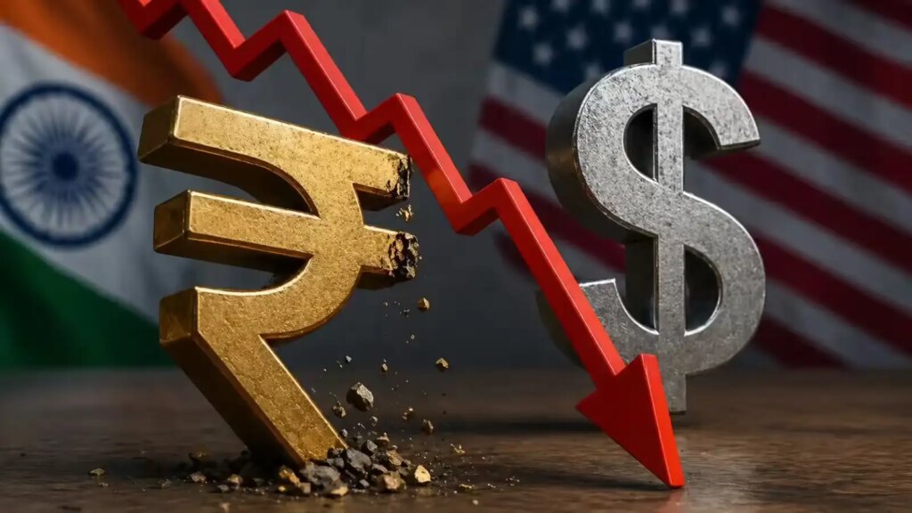 Why is the rupee falling? Price crossed 95 against dollar, know the reason?