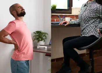 Wrong habits of sitting and standing are increasing the problem of back pain, experts told easy ways to prevent it.