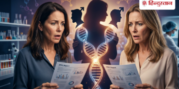 twin sisters different fathers DNA test reveals rare heteropaternal superfecundation Twin sisters born from the same womb, but with different fathers! DNA test reveals 49 year old secret, Viral-news Hindi News