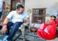 107 year old Kumkum Devi, 102 year old Omkar Teli blessed the Chief Minister