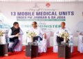 13 mobile medical units launched to strengthen health care in hilly areas of Manipur