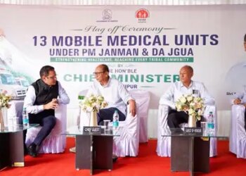 13 mobile medical units launched to strengthen health care in hilly areas of Manipur