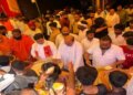 Barabanki News: Sunderkand was recited in Hanuman temples on the last big Tuesday, Bhandara distributed from city to village.