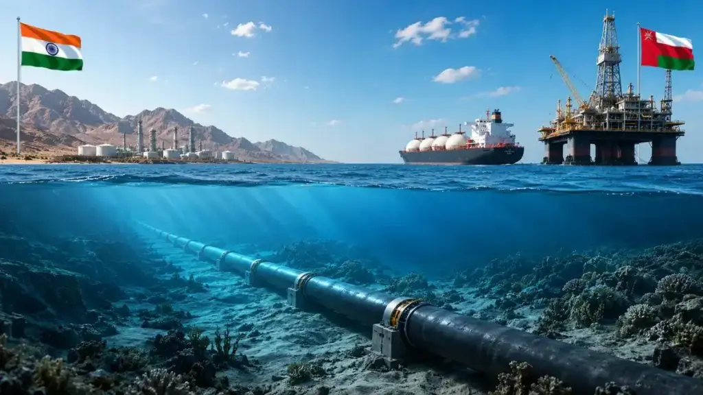 30 year old project will start again! India will lay pipeline from Gujarat to Oman, dependence on Hormuz will end