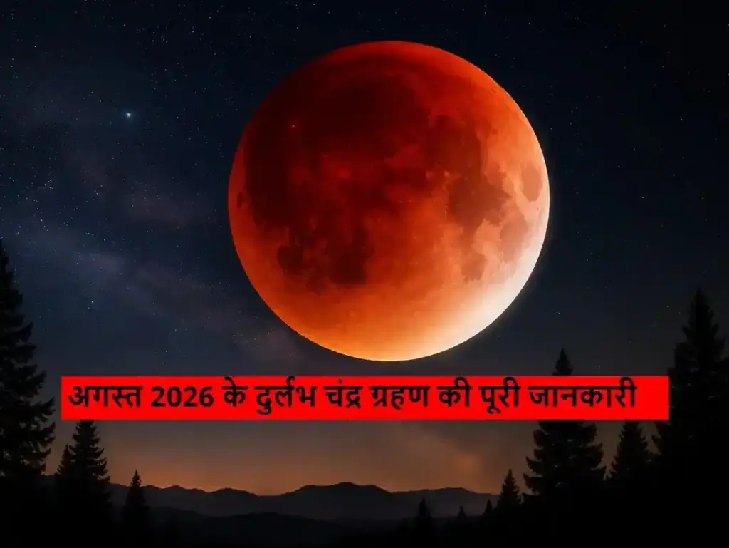 96% partial lunar eclipse will take place on 27-28 August, amazing sight of 'blood moon' will be seen all over the world.