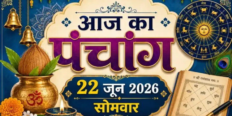 Aaj Ka Panchang: Today is a rare coincidence of monthly Durgashtami and Monday, know the auspicious time of puja, Rahukaal and Panchang of the whole day.
