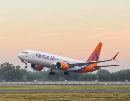 Akasa Air flights start from Noida International Airport, direct service to Navi Mumbai and Bengaluru started