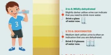 Are you drinking enough water in the scorching heat? Know hydration level from urine color chart