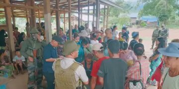 Assam Rifles and Manipur Administration launch biometric registration drive for displaced citizens of Myanmar