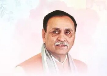 BJP leaders including Shivraj Singh Chauhan paid tribute to former Gujarat Chief Minister Vijay Rupani on his death anniversary.