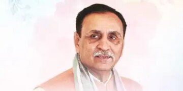 BJP leaders including Shivraj Singh Chauhan paid tribute to former Gujarat Chief Minister Vijay Rupani on his death anniversary.