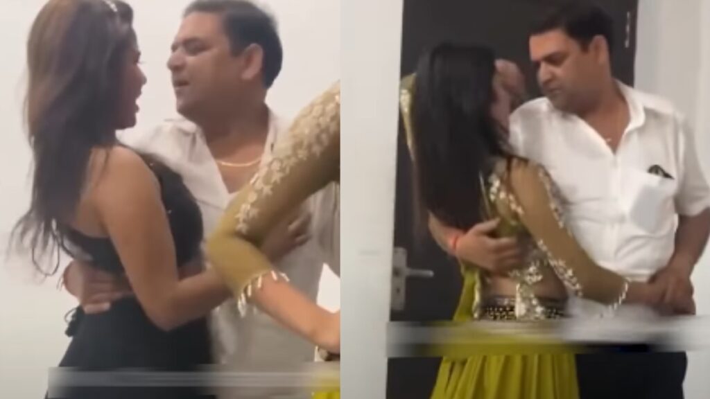 BJP leader's obscene video goes viral, people get enraged after watching him dance with bar dancers