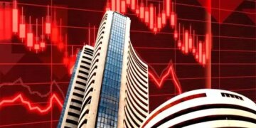 Big fall in the stock market! Sensex fell 800 points, Nifty fell 200 points, chaos in IT stocks including Infosys.