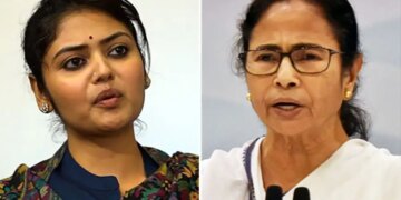 Biggest shock to Mamata Banerjee! Now Sayani Ghosh also left TMC which was falling apart like a pack of cards.