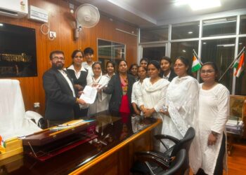 Bikaner: Demand for separate bar room for women advocates, memorandum submitted to District and Sessions Judge