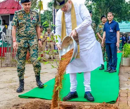 सीएपीएफ ने आठ साल में 6.40 करोड़ पेड़ लगाए : केंद्रीय गृह मंत्री अमित शाह
