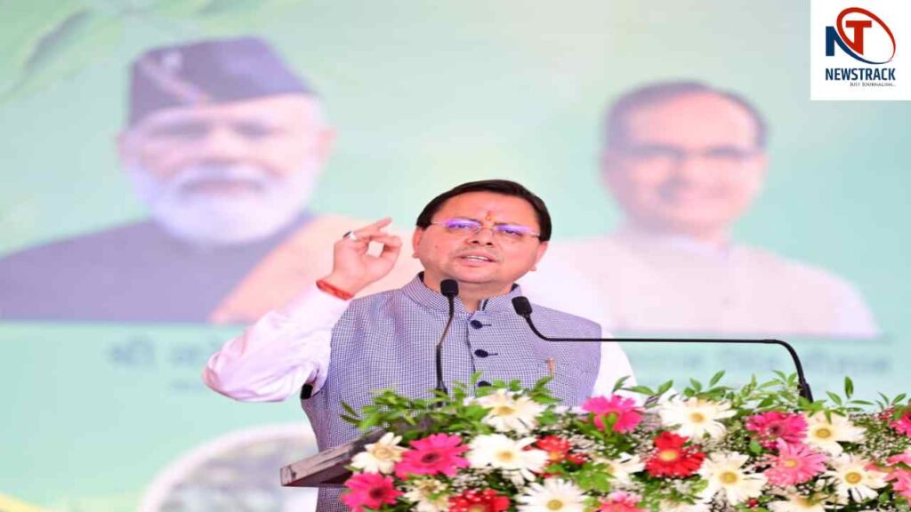 CM Pushkar Singh Dhami Khet Bachao Abhiyan. Eco Friendly Farming Newstrack Latest News | Pushkar Singh Dhami: Work is being done in the interest of farmers, income is increasing: Chief Minister. News Track in Hindi