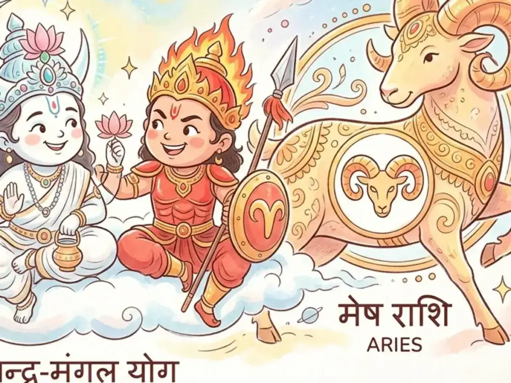 Chandra-Mangal Yog 2026: Chandramangal Yog in Aries increases positivity, many zodiac signs can get benefits